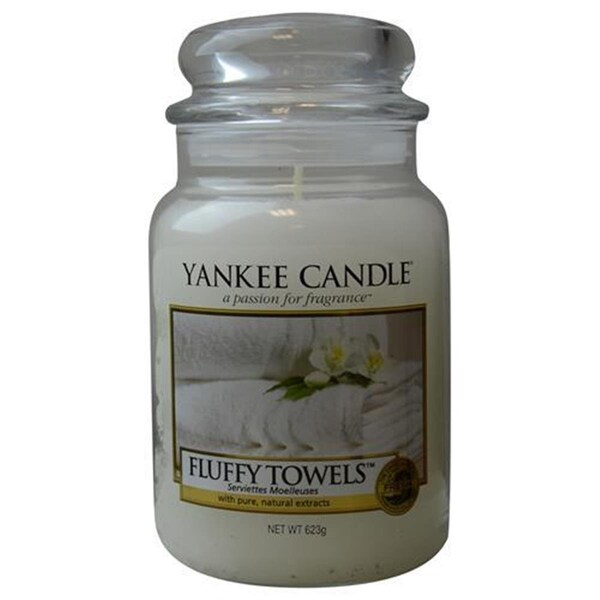 Yankee Candle Fluffy Towels Scented Large Jar - 22 oz - 286979