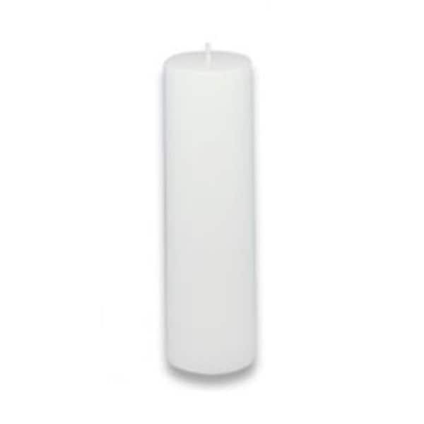 Zest Candle Zest Candle CPC-001-24 2 x 6 in. White Citronella Pillar Candle -24pcs-Case - Bulk - CPC-001_24
