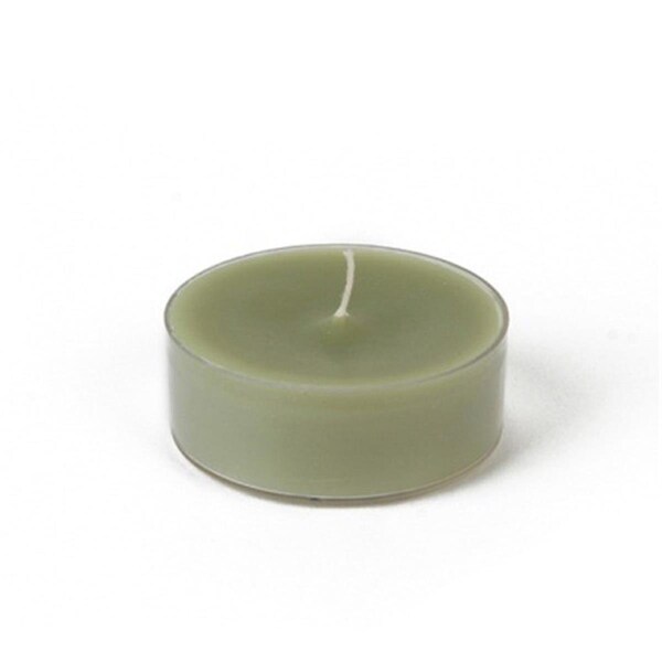 Jeco Mega Oversized Sage Green Tealights, 144PK - CTM-029