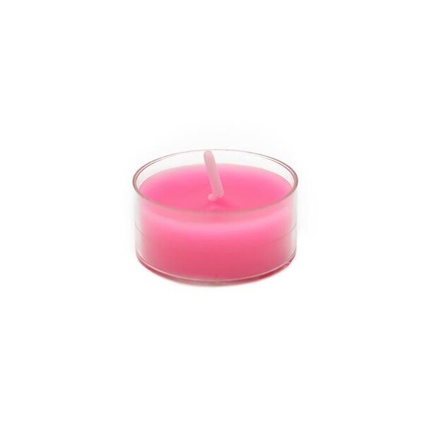Jeco Jeco CTZ-010 Tealight Candles; Hot Pink - 50 Piece per Pack - CTZ-010