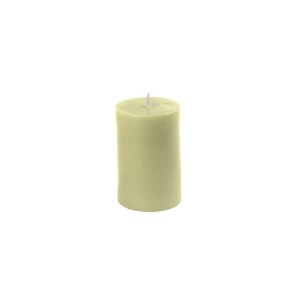 Jeco 2 x 3 in. Ivory Pillar Candle, 24PK - CPZ-2307
