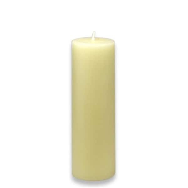 Zest Candle Zest Candle CPZ-168-24 2 x 6 in. Pale Ivory Pillar Candle -24pcs-Case- Bulk - CPZ-168_24