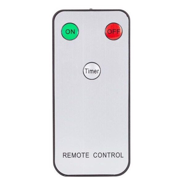 L & L Gerson Multicolored Flameless Candle Remote Control 4 in. - 44999