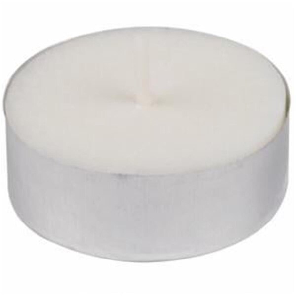 Manmade STE 5 Hour Burn Tealight Candle, White - 0.5 in. - 50 Per Pack - MA1542776