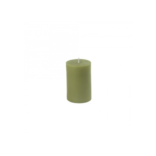 Jeco 2 x 3 in. Sage Green Pillar Candle - CPZ-2311