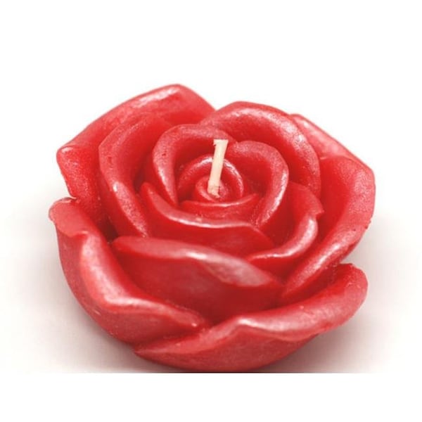 Zest Candle Zest Candle CFZ-074 3 in. Red Rose Floating Candles -12pc-Box - CFZ-074