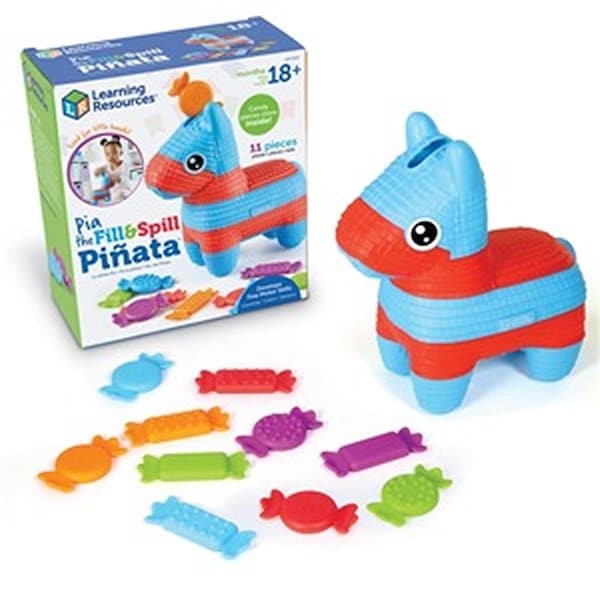 Ss Collectibles Pia the Fill & Spill Pinata, Multi Color, 4PK - SS3761270