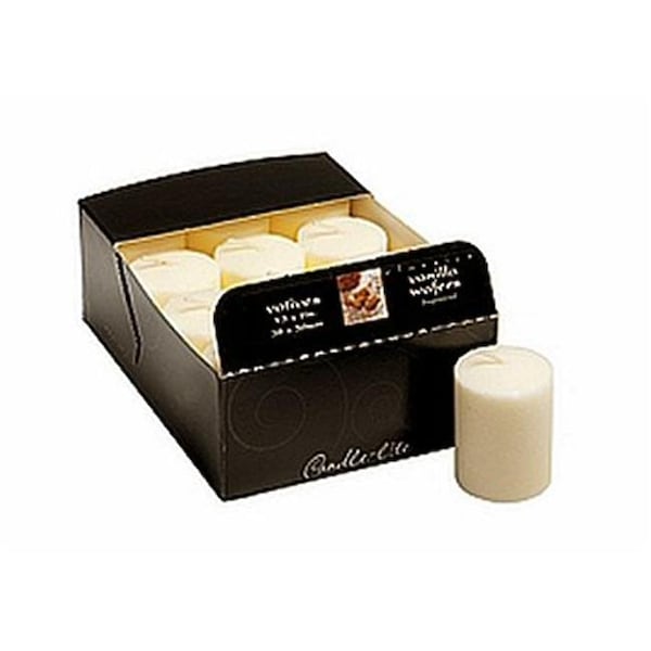 Candlelite Candlelite 1276-570 1.5 Inch Scented Votive Candle - Vanilla Wafers - Case of 12 - 1276-570