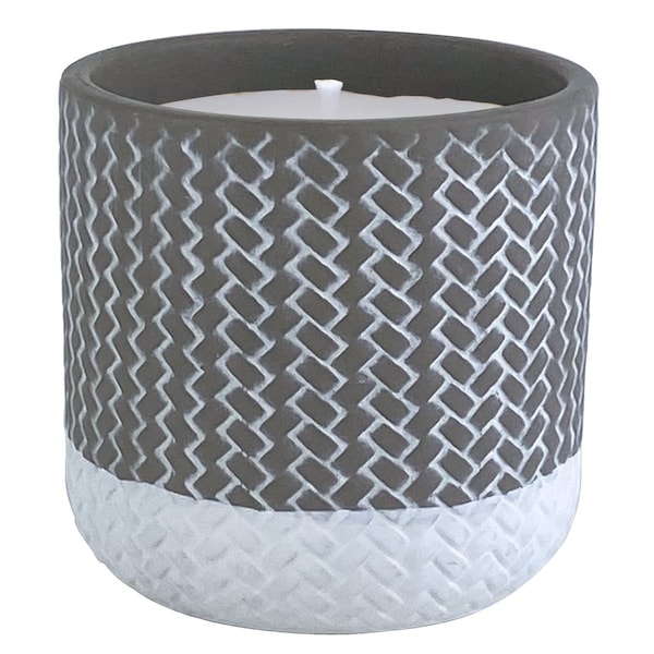Trendspot Trendspot Assorted Ceramic 4 in. H Reed Citronella Candle - CC00318N-Q3
