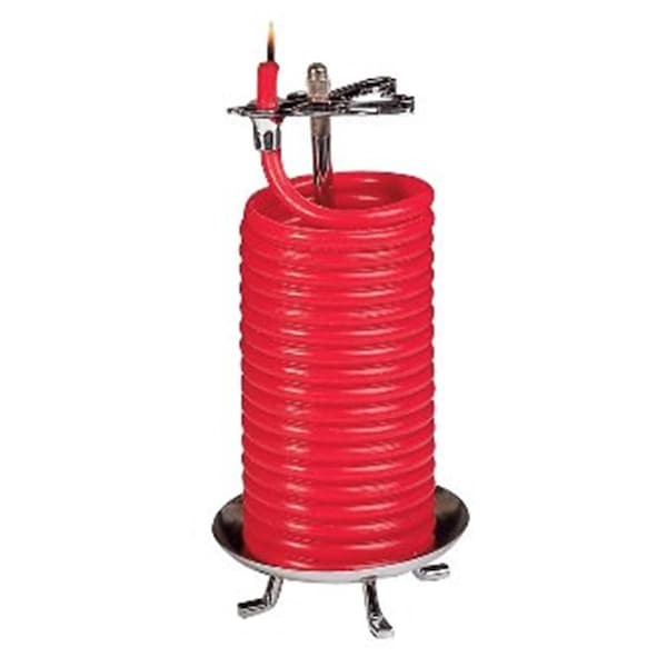 Candle By The Hour 80 Hour Red Cinnamon scented Coil Candle - 20559BR