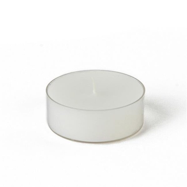 Jeco Jeco CTM-020 Mega Oversized Tealights; White - 12 Piece per Box - CTM-020