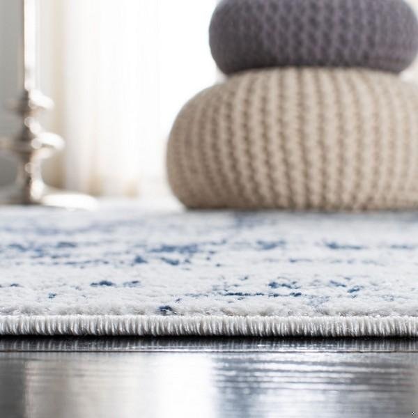 Safavieh 2 ft.-2 in. x 12 ft. Amelia 700 Runner Rug - Ivory & Navy - ALA700B-212