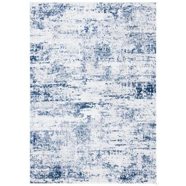 Safavieh 2 ft.-2 in. x 12 ft. Amelia 700 Runner Rug - Ivory & Navy - ALA700B-212