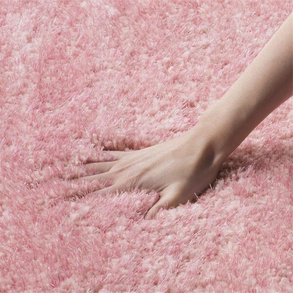Safavieh 5 x 5 ft. Square Toronto Shag Hand Tufted RugPink - SGTW711M-5SQ
