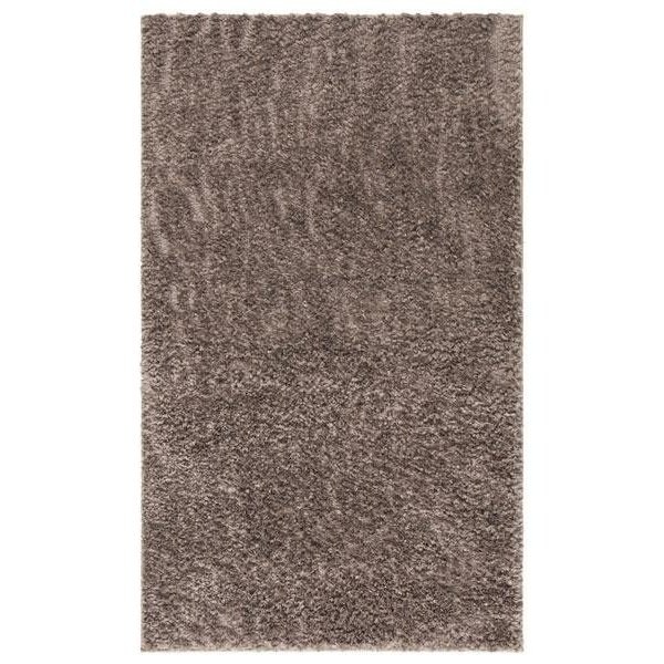 Safavieh August Shag Power Loomed Runner Area RugTaupe 2 ft.-3 in. x 8 ft. - AUG900R-28