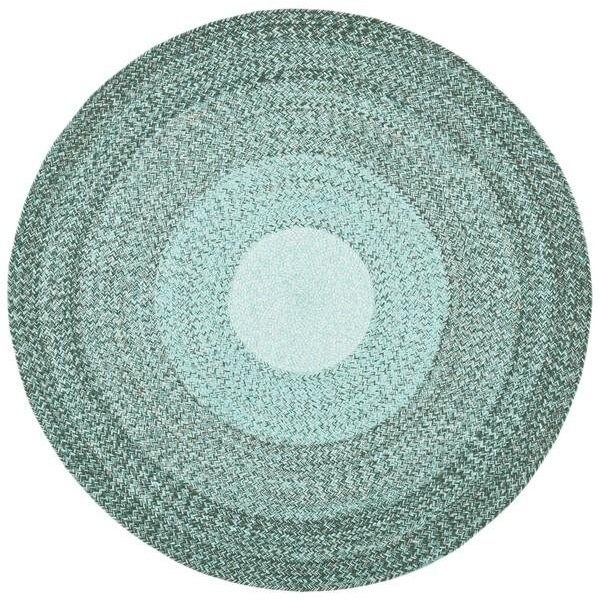 Safavieh 3 x 3 ft. Cape Cod Round Area Rug, Green - CAP242Y-3R
