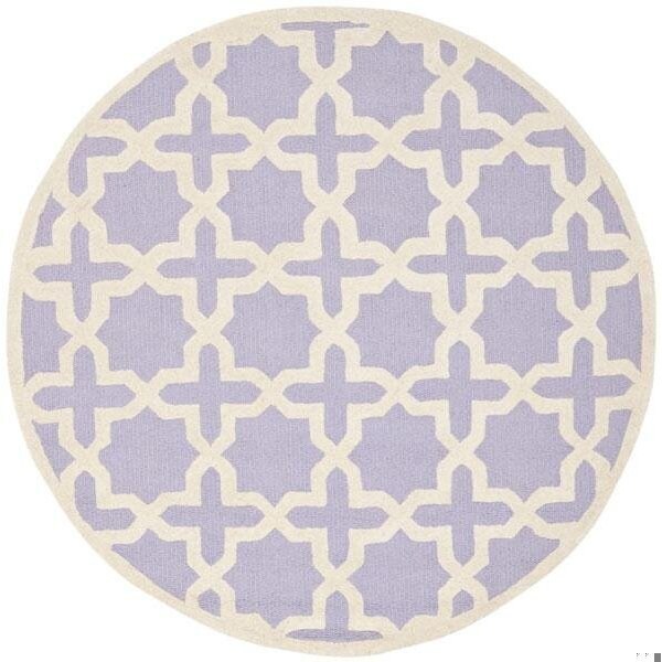 Safavieh Cambridge Hand Tufted Runner Rugs, Lavander and Ivory - 2 ft.-6 in. x 8 ft. - CAM125C-28