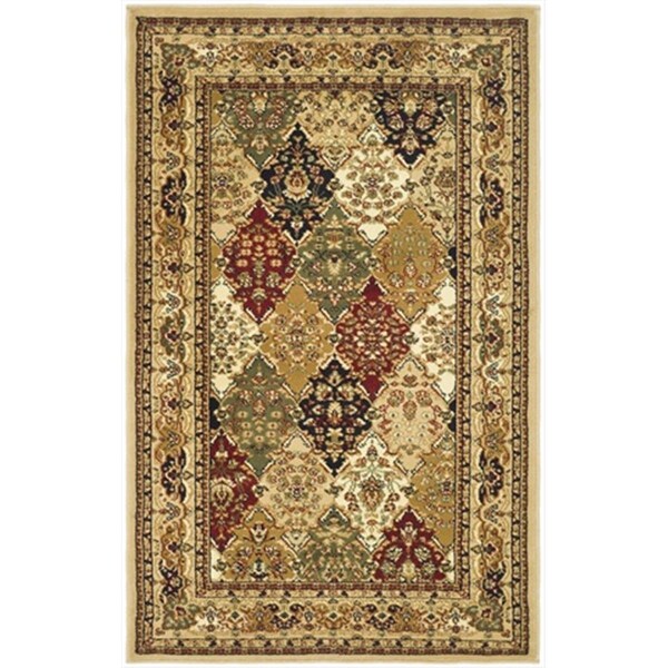Safavieh 4 x 6 ft. Small Rectangle Lyndhurst Multi Color and Black Traditional Rug - LNH221C-4