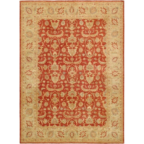 Wall-To-Wall Ferehan Collection Hand-Knotted Lambs Wool Area Rug, 8 ft. 10 in. x 11 ft. 11 in. - WA2478903