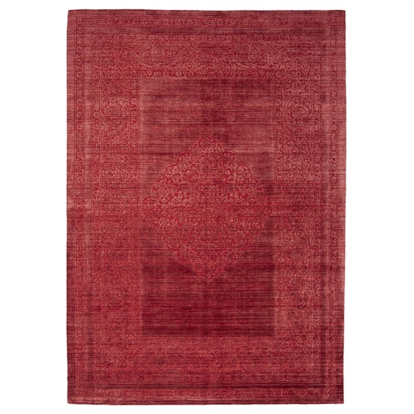Safavieh Mirage Traditional Rectangle Hand Loomed RugsRed 9 x 12 ft. - MIR501Q-9