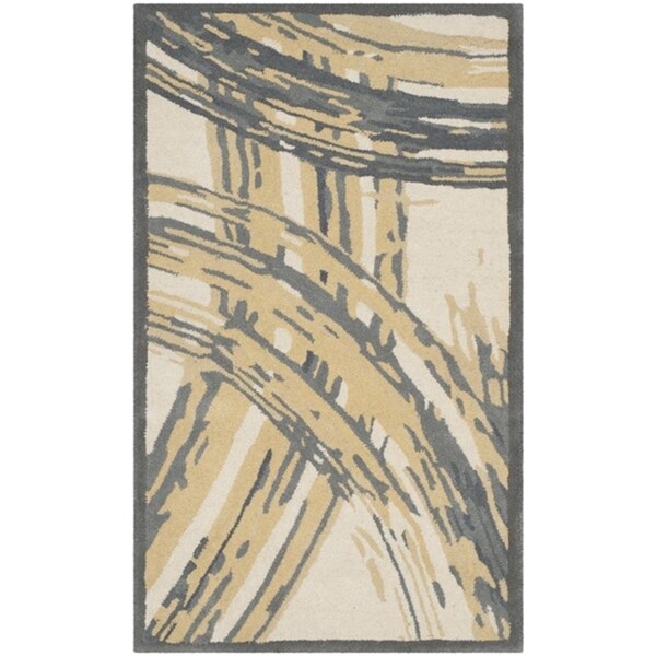 Safavieh Martha Stewart Small Rectangle Area Rug, Cement - 2 ft. 6 in. x 4 ft. 3 in. - MSR4733A-3