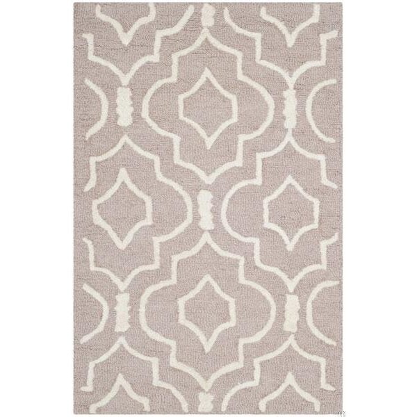Safavieh Cambridge Rectangle Hand Tufted Rug, Beige and Ivory - 3 x 5 ft. - CAM141J-3