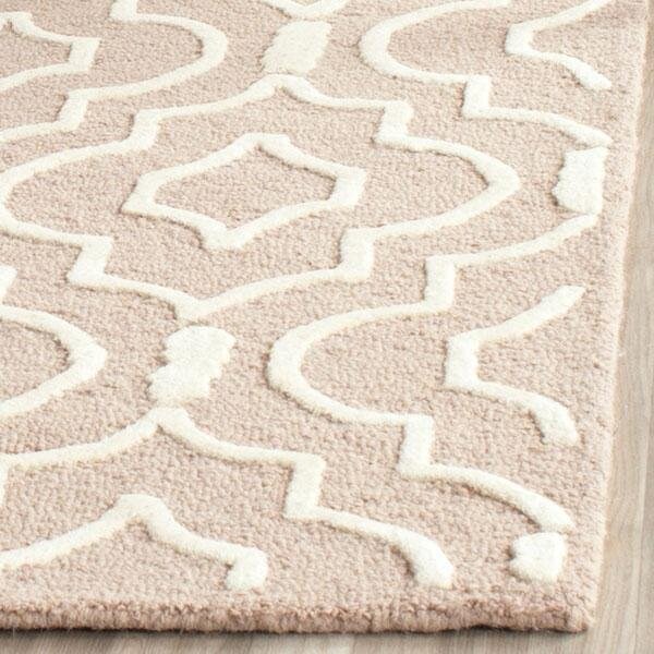 Safavieh Cambridge Rectangle Hand Tufted Rug, Beige and Ivory - 3 x 5 ft. - CAM141J-3