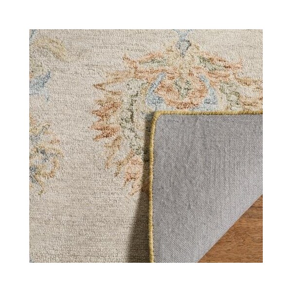 Safavieh Blossom Contemporary Rectangle Hand Tufted RugsBeige & Sage 4 x 6 ft. - BLM560B-4