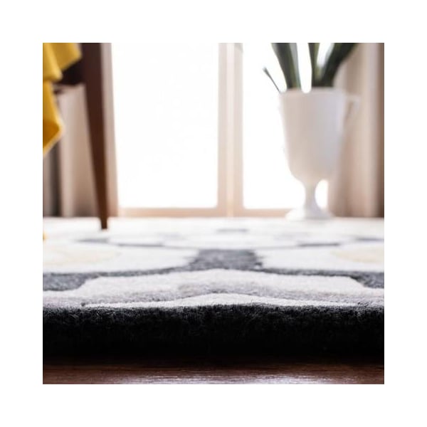 Safavieh Chatham Hand Tufted Rectangle Rug- Ivory - Multi- 2 ft. 3 in. x 9 ft. - CHT747A-29
