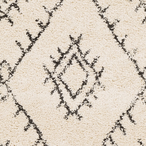 Livabliss Berber Shag BBE-2305 Area Rug , With Fringe - BBE2305-35