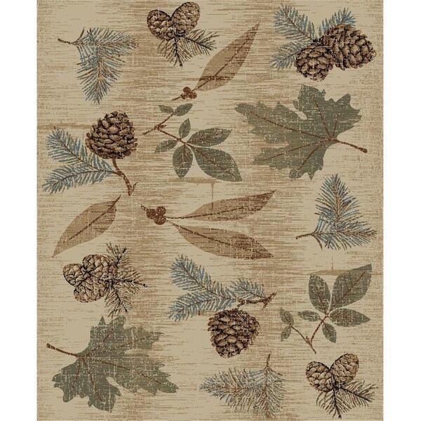 Mayberry Rug 2 ft. 3 in. x 3 ft. 3 in. Hearthside Autumn Area Rug, Multi Color - HS7821 2X3