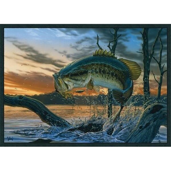 Associated Weavers Custom Printed Rugs STRIKE KING Strike King Wildlife Rug - STRIKE KING