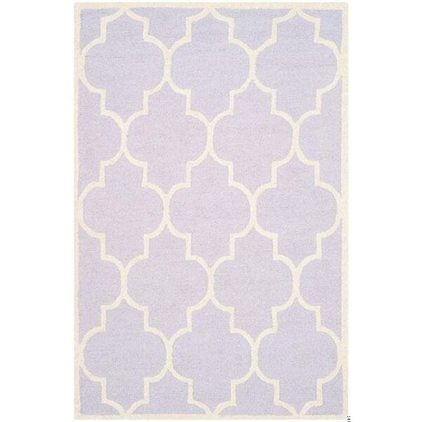 Safavieh Cambridge Hand Tufted Accent RugLavander & Ivory 2 x 3 ft. - CAM134C-2