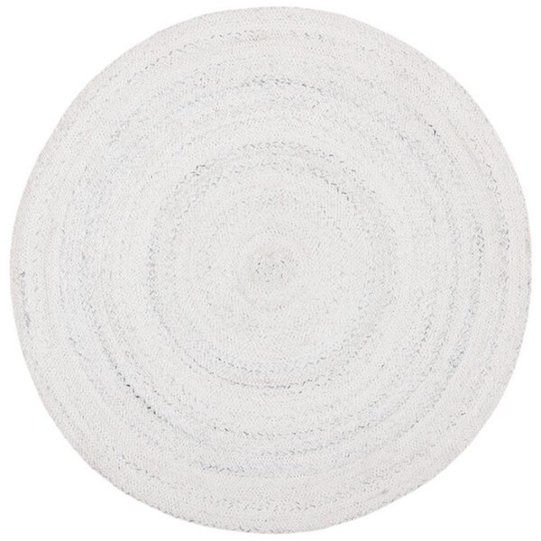 Safavieh 4 x 4 ft. Cape Cod Round Area Rug, Ivory - CAP224A-4R