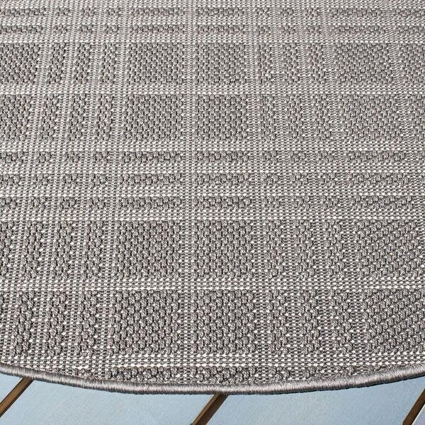 Safavieh Bermuda 800 Contemporary Rectangle Power Loomed RugsGrey 9 x 12 ft. - BMU802F-9