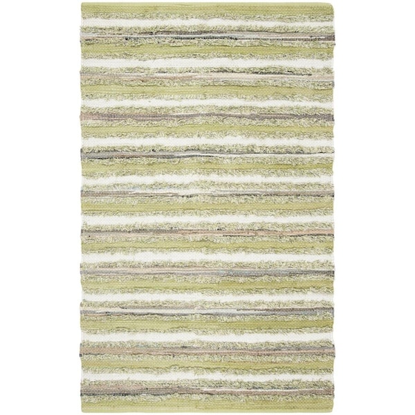 Safavieh Montauk Hand Woven Rectangle Area Rug Green & Multicolor - 2 ft.-6 in. x 4 ft. - MTK951G-24