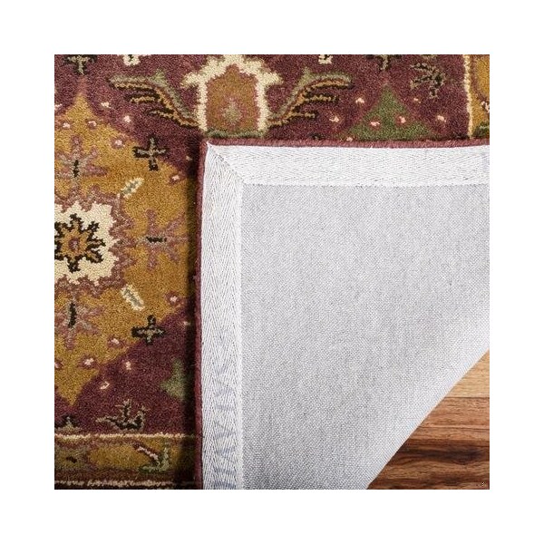 Safavieh 2 ft.-3 in. x 8 ft. Runner Traditional Antiquity- Wine Hand Tufted Rug - AT57B-28