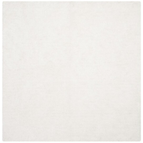 Safavieh 6 X 6 Ft. Sheep Shag Hand Woven Square Area Rug, Ivory - SSG120B-6SQ