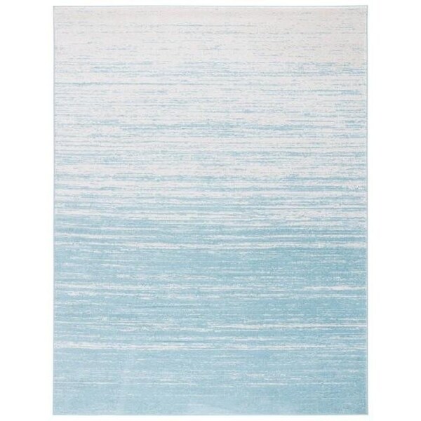 Safavieh 6 ft.-7 in. x 6 ft.-7 in. Adirondack Square Area Rug in Aqua & Ivory - ADR113J-7SQ
