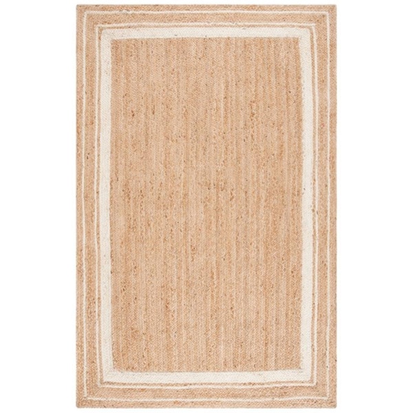 Safavieh 3 x 5 ft. Natural Fiber Area Rug, Natural & Ivory - NF823A-3