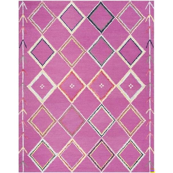 Safavieh Bellagio Hand Tufted Rectangle RugFuchsia & Multi Color 5 x 8 ft. - BLG563R-5