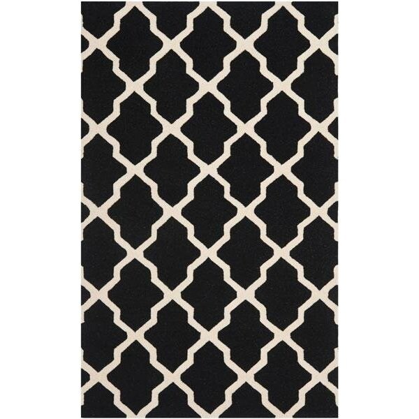Safavieh 2 ft.-6 in. x 14 ft. Runner Transitional Cambridge- Black and Ivory Hand Tufted Rug - CAM121E-214