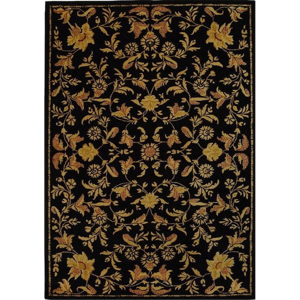 Safavieh 4 Ft. x 6 Ft. Small Rectangle- Country - Floral Metro Hand Tufted Rug - MET989B-4