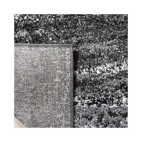 Safavieh Adirondack Power Loomed Rectangle Rug- Silver - Black- 3 x 5 ft. - ADR112A-3