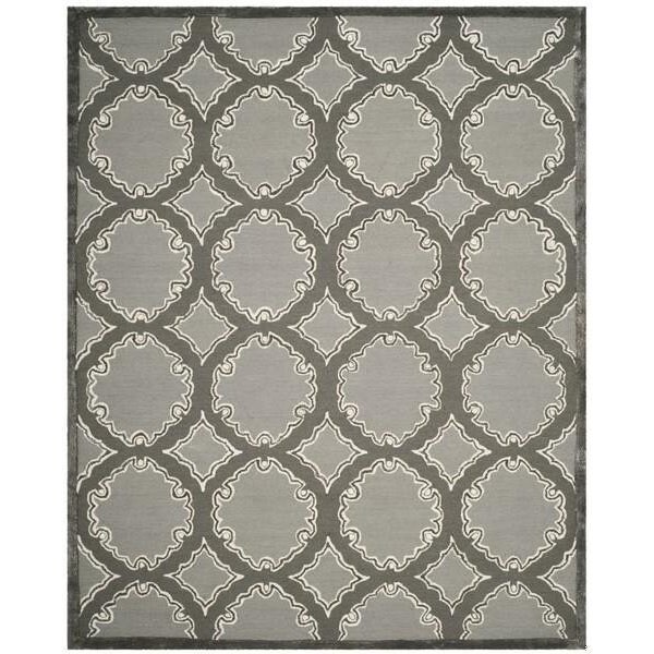 Safavieh Bella Hand Tufted Accent Rug, Grey and Light Grey - 2 ft.-6 in. x 4 ft. - BEL139A-24