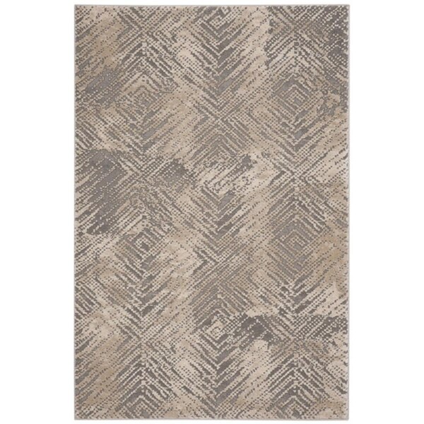 Safavieh Meadow Small Rectangle Area Rug, Ivory and Grey - 3 ft.-3 in. x 5 ft. - MDW338A-3