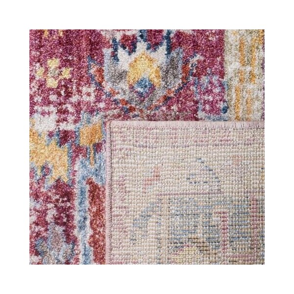 Safavieh 8 x 10 ft. Bristol Rectangle Power Loomed Rug Red & Blue - BTL488S-8
