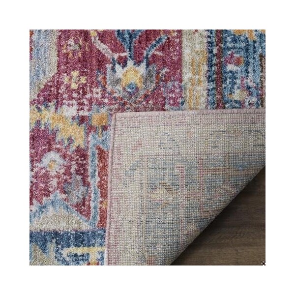 Safavieh 8 x 10 ft. Bristol Rectangle Power Loomed Rug Red & Blue - BTL488S-8