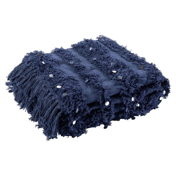 Safavieh Norlen Throw Area Rug, Navy - THR911A-5060