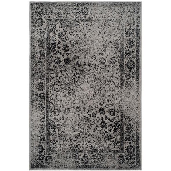 Safavieh Adirondack Runner Rug, Grey and Black - 2 ft. 6 in. x 22 ft. - ADR109B-222